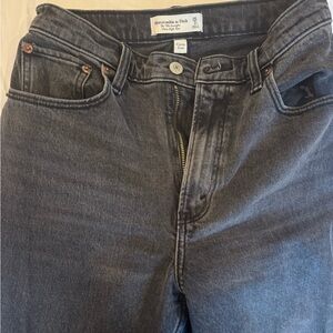 Abercrombie & Fitch Dark Gray Denim